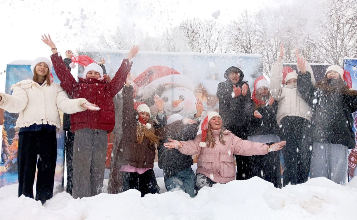 Из-за снегопада в Тульской области продлен выезд из загородных лагерей