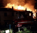 26 августа в Донском сгорело бесхозное здание