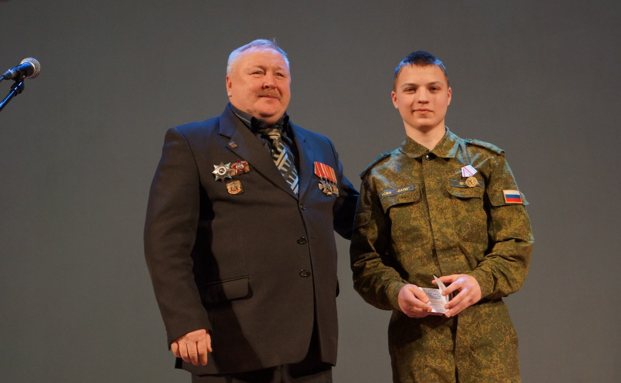 Тульский школьник награжден медалью «За помощь и содействие ветеранскому движению»