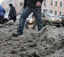 Тульские дороги и тротуары очистят от грязи