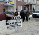 В Венёвском районе снимают детективный сериал про угонщика автомобилей