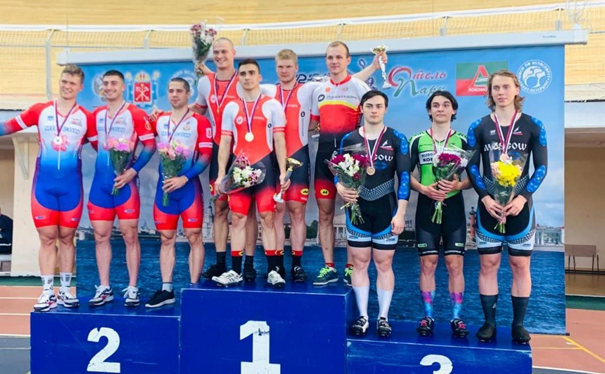 Тульские велогонщики завоевали золото на Гран-при Санкт-Петербурга
