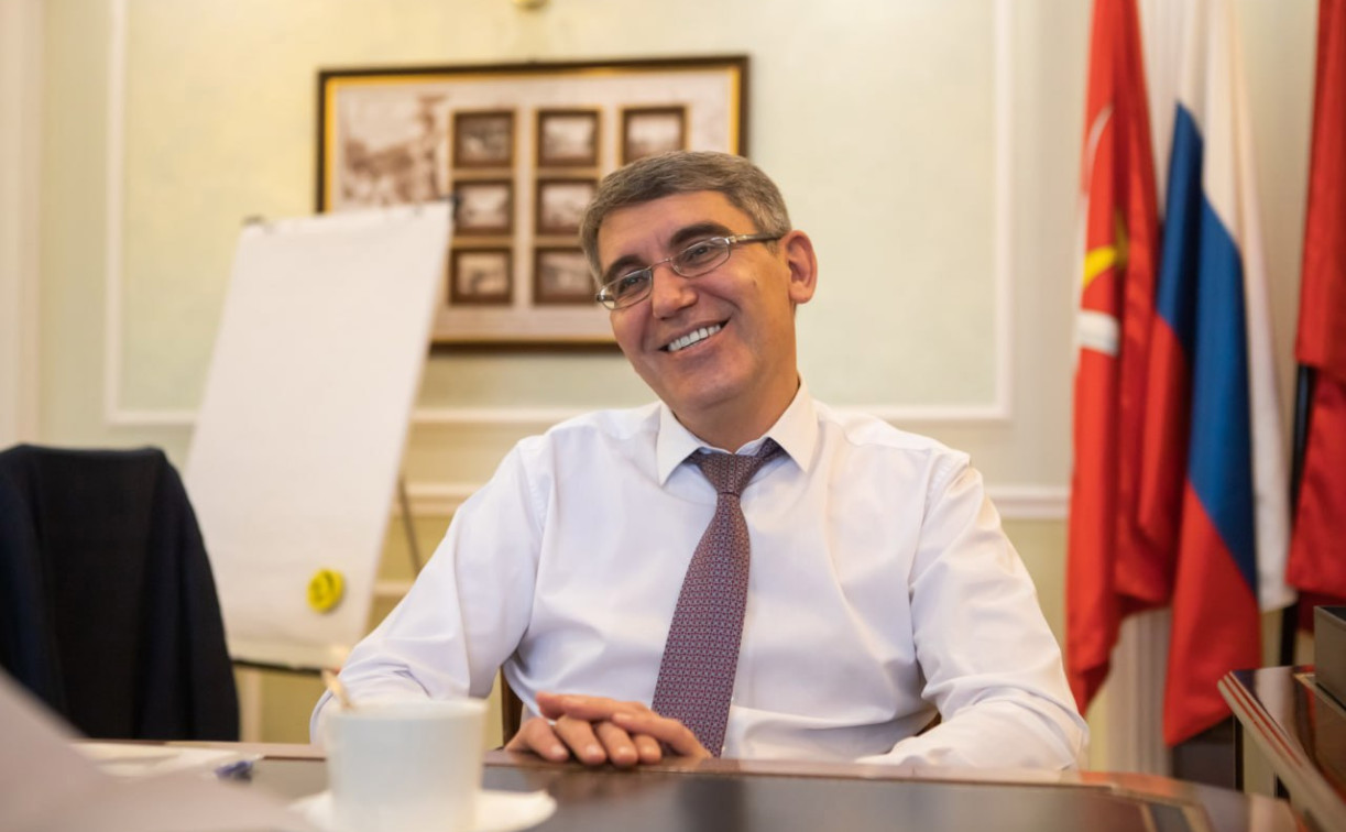 Губернатор поздравил туляков с Новым годом