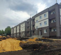 В Новомосковске строят дома для детей-сирот и переселенцев