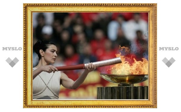 Туляки приняли участие в эстафете олимпийского огня