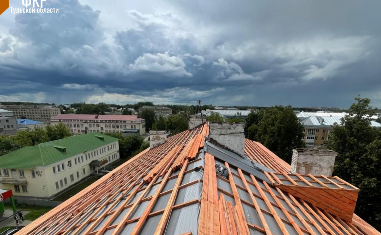 В 2025 году в Тульской области капитально отремонтируют 375 крыш