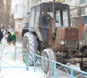 Инспекторы УАТН проверили уборку дворов Тулы от снега