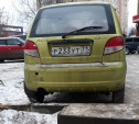 На Зеленстрое заметили «гения парковки» на Daewoo Matiz