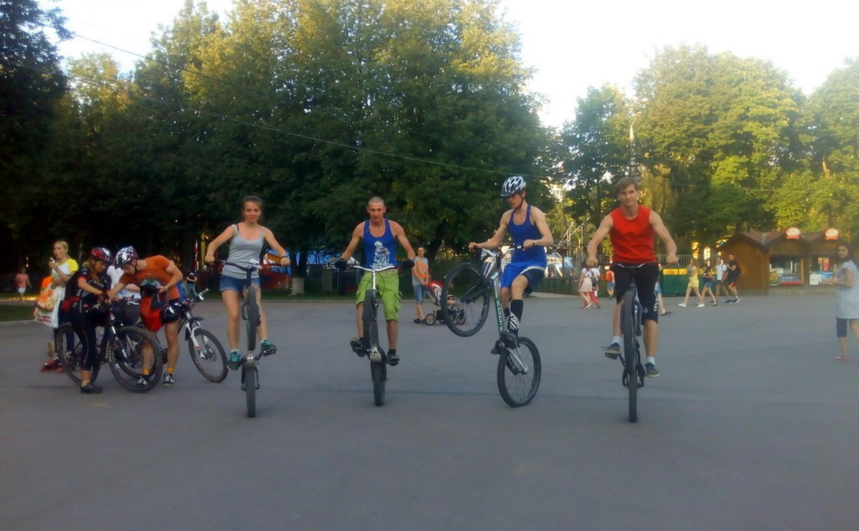 Каждую среду в Центральном парке будет проводиться День велосипеда