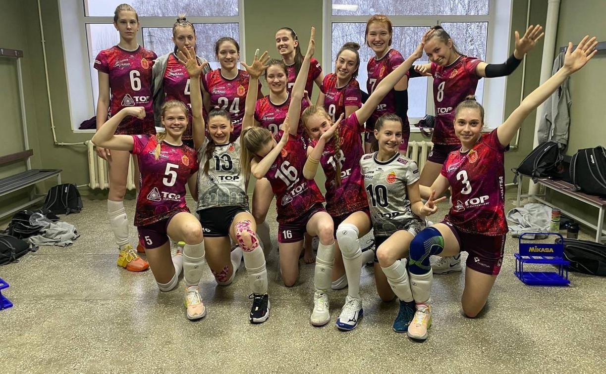 Волейболистки «Тулицы-2» стартовали с победы в финале Молодежной лиги