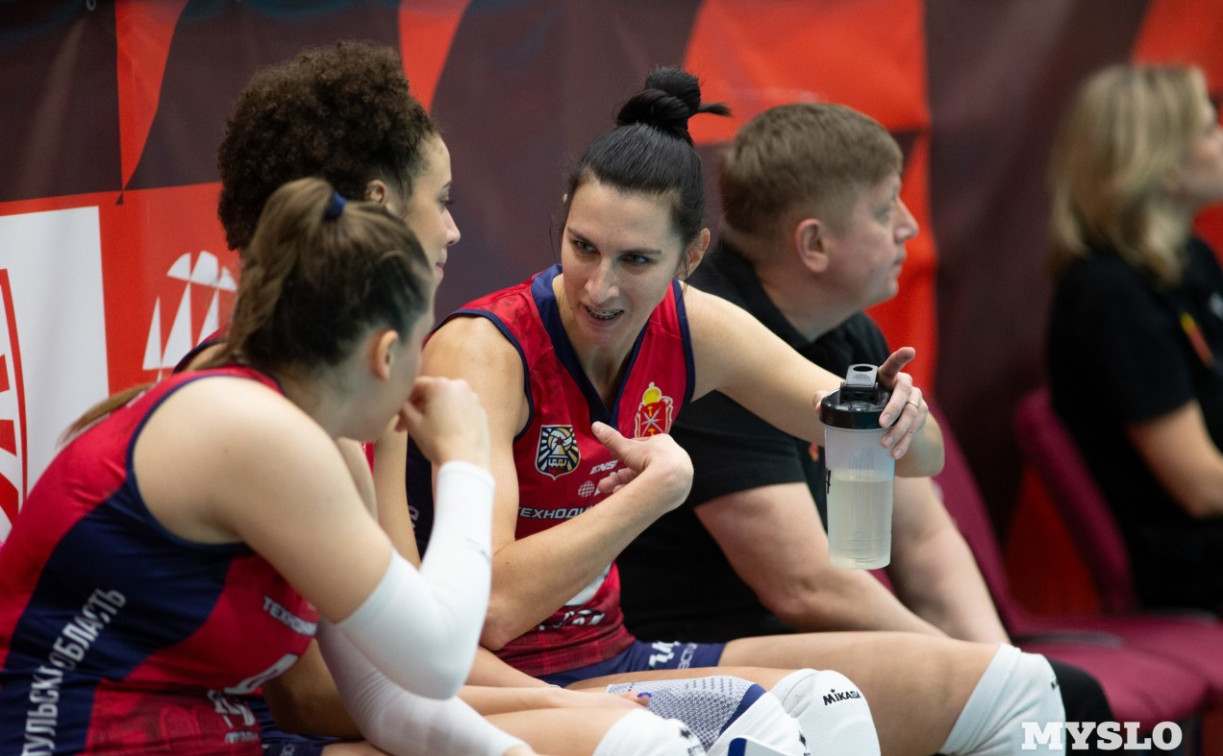 Волейбольная «Тулица» проиграла саратовскому «Протону»