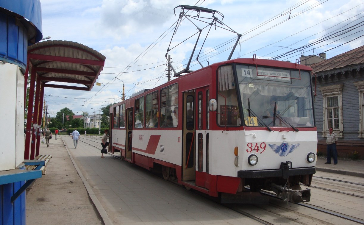 В Туле ограничено движение трамваев по ул. Коминтерна