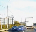 Под Тулой водитель BMW едва не устроил лобовую аварию