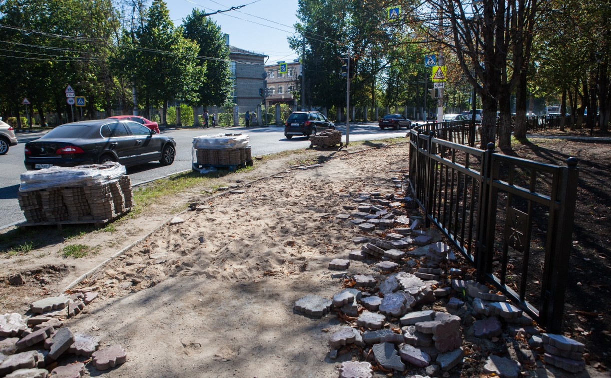 Почему закрыли Болдинский сквер, торжественно открытый в Туле ко Дню города?