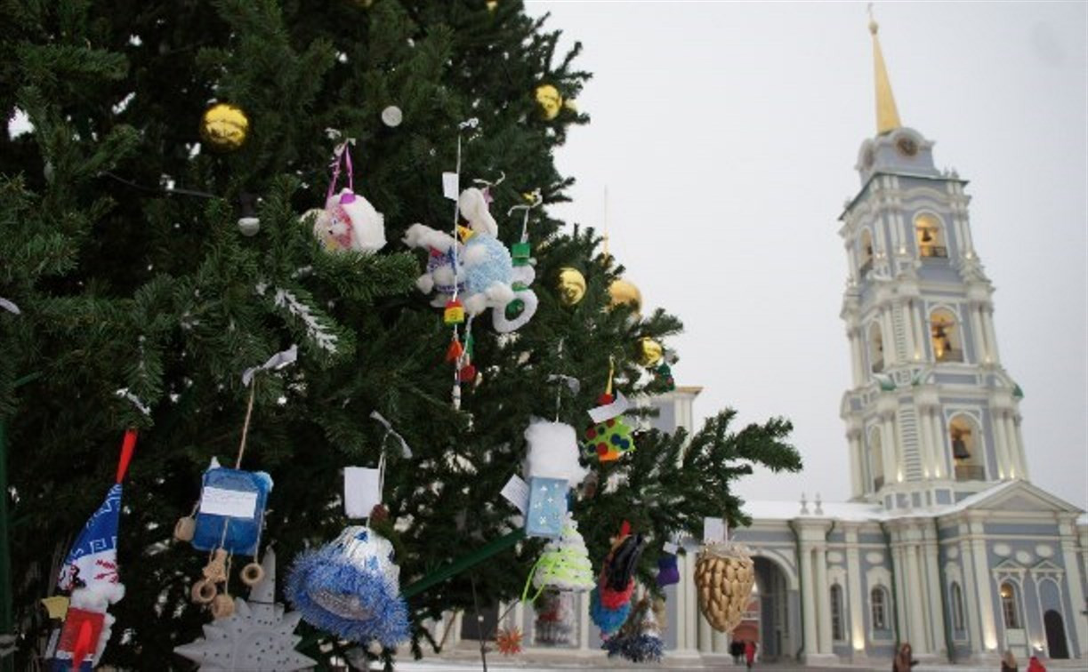 Главную новогоднюю елку Тулы откроют 27 декабря