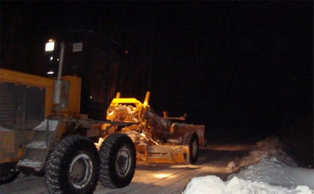 Ночью на улицах Тулы работали 89 снегоуборочных машин