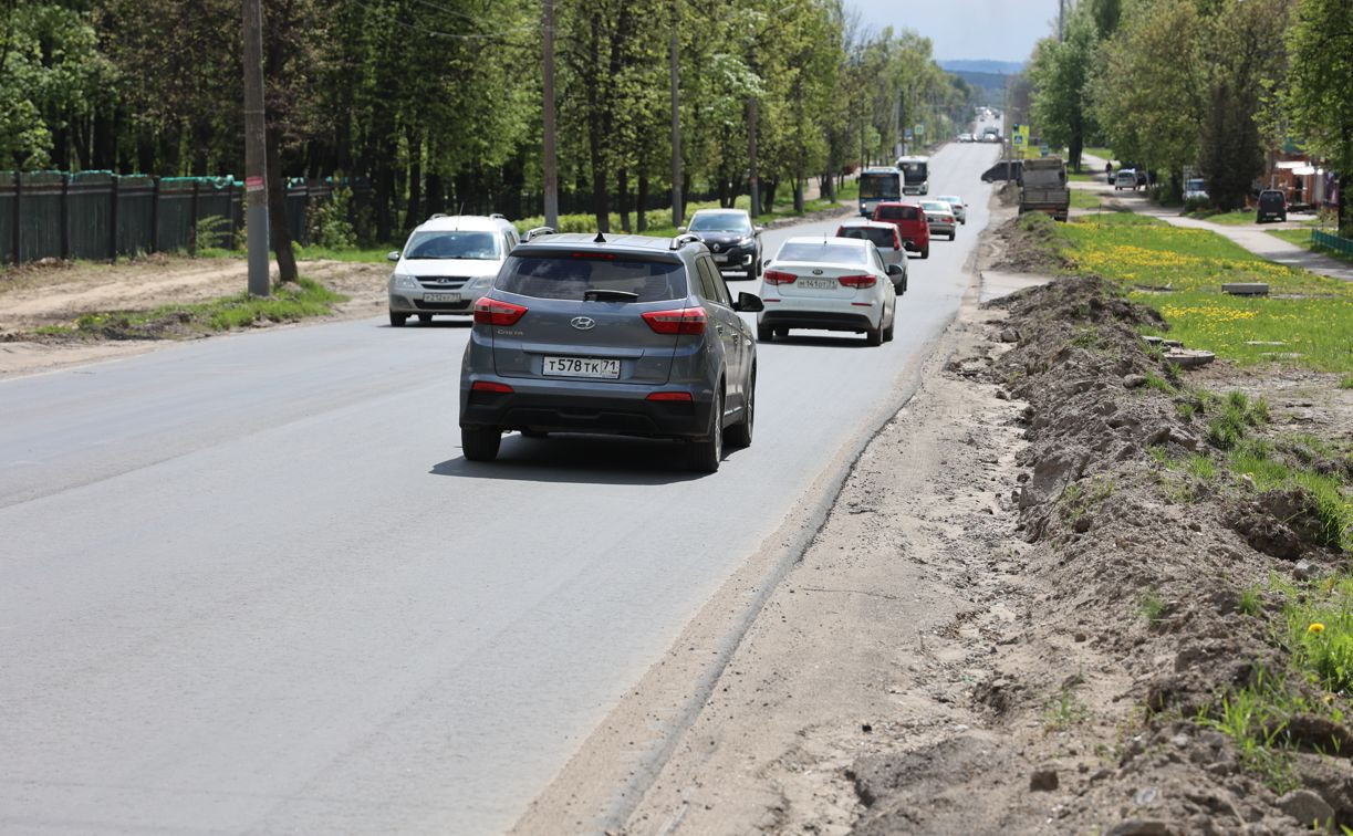 В этом году в Тульской области отремонтируют больше 262 км дорог