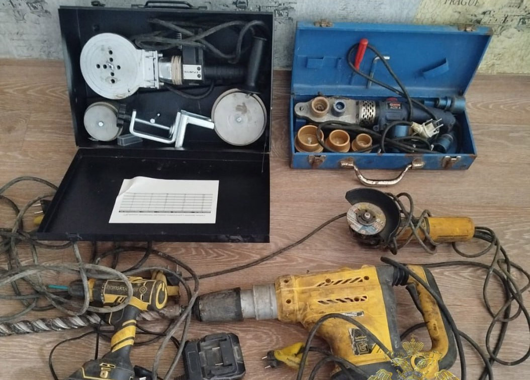 Ранее судимый туляк попался на краже инструментов 