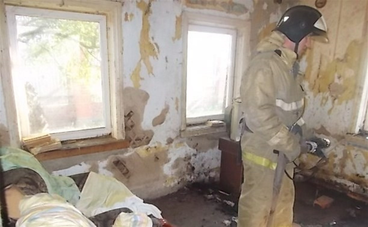 В Киреевске следователи выясняют обстоятельства гибели на пожаре пожилой женщины