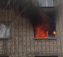 В Суворове при пожаре в общежитии пострадал человек