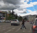 На ул. Лейтейзена водитель не захотел пропустить пешеходов