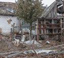 Взрыв в Киреевске: как выглядит двор, в котором упал беспилотник