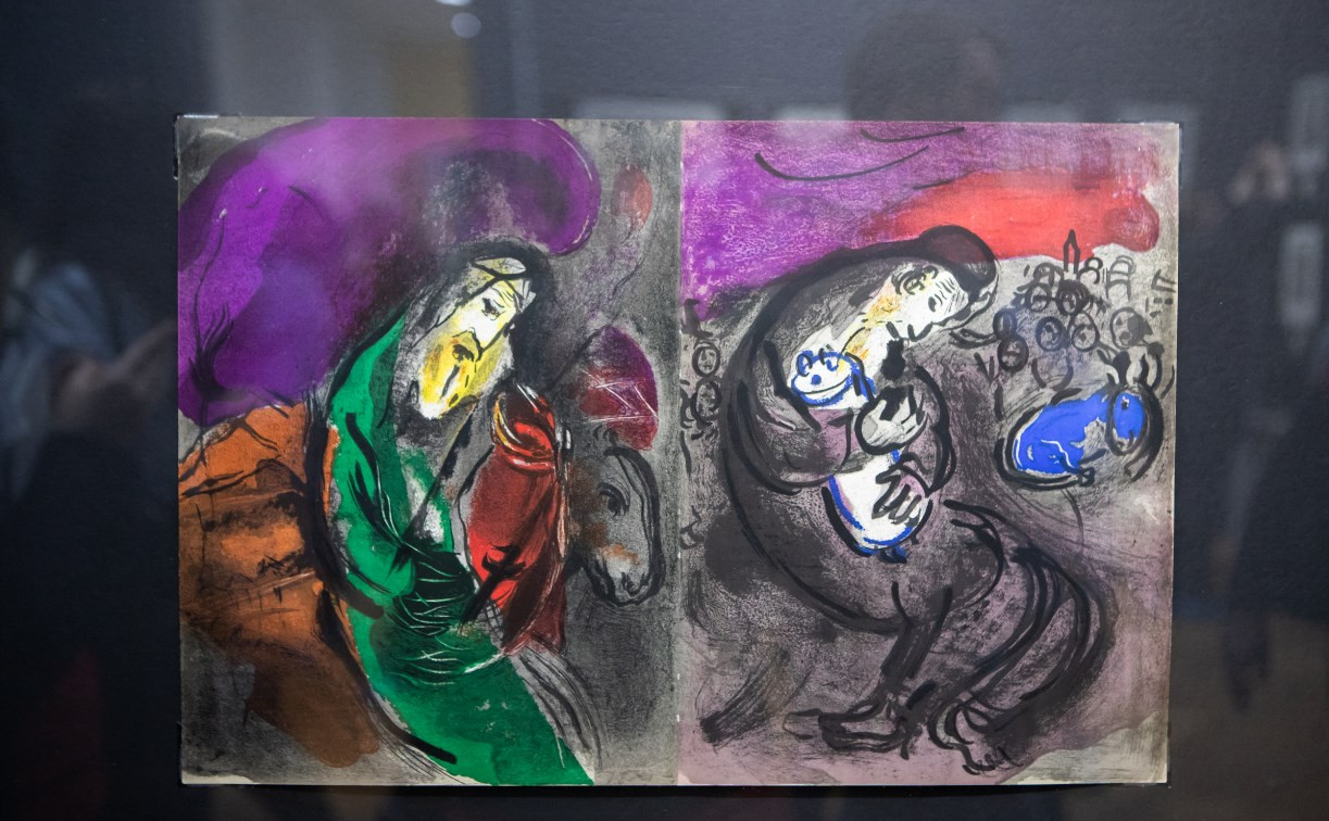 В Туле открылась выставка работ Марка Шагала из частной коллекции 