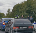 На ул. Рязанской в Туле произошло тройное ДТП