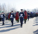 Троих погибших на Украине военнослужащих похоронили сегодня в Туле 