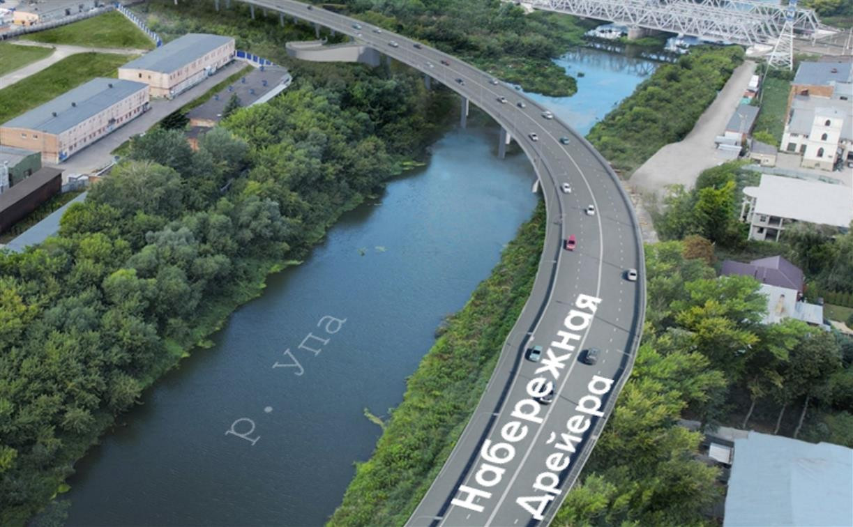 Как будет выглядеть новый мост через Упу