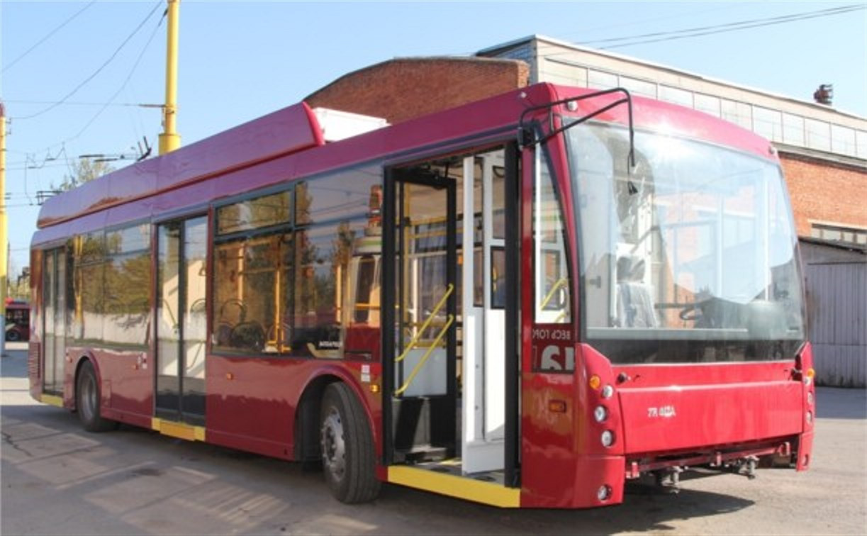 В Тулу поступил первый троллейбус с автономным ходом