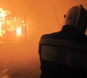 В Алексинском районе сгорел дом