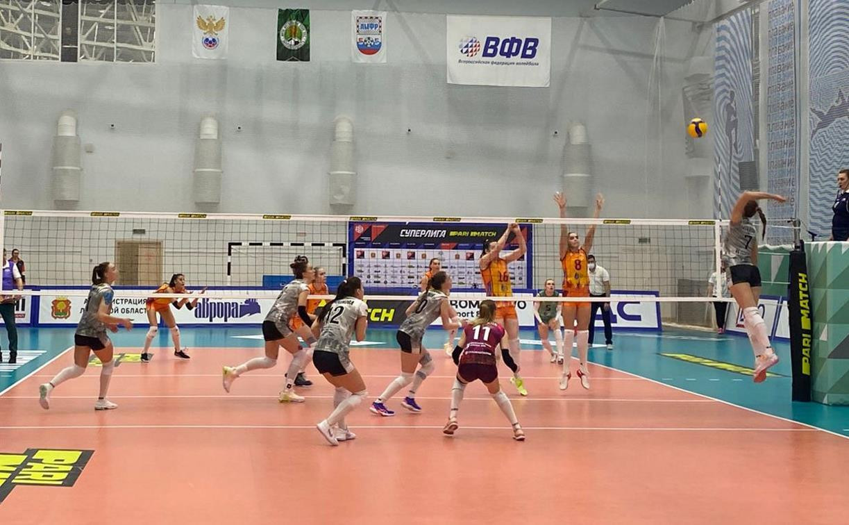 «Тулица» обыграла «Липецк»: с победой волейболисток поздравил Алексей Дюмин