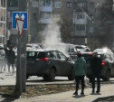 В Новомосковске столкнулись пять автомобилей: видео