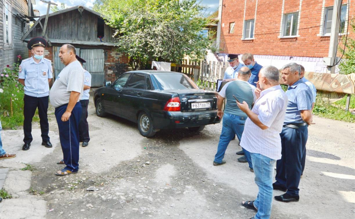 Отсутствие масок и несоблюдение ПДД: в посёлке Плеханово полицейские провели рейд