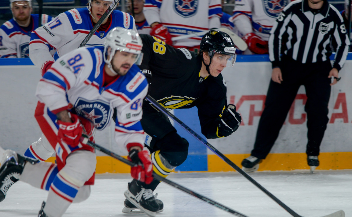 Хоккеисты АКМ завершили выездную серию матчей победой в Пензе