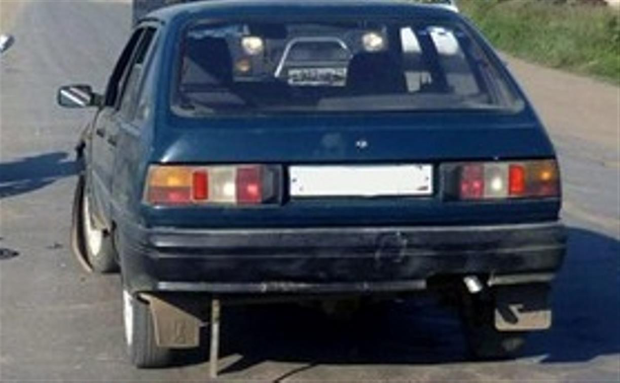 Житель Алексина застукал на месте преступления угонщиков своей машины 