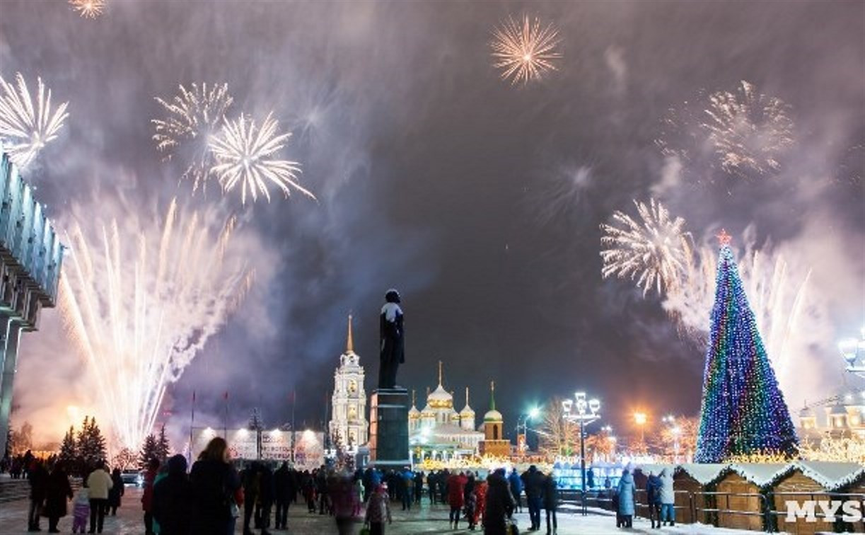 В Тульской области определяют площадки для запуска фейерверков в Новый год