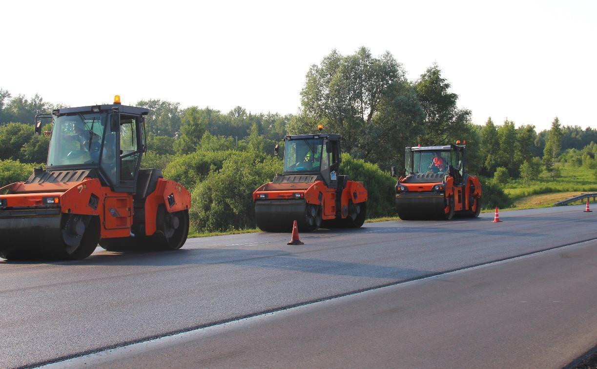 В Тульской области дорожное покрытие будут делать из переработанных шин