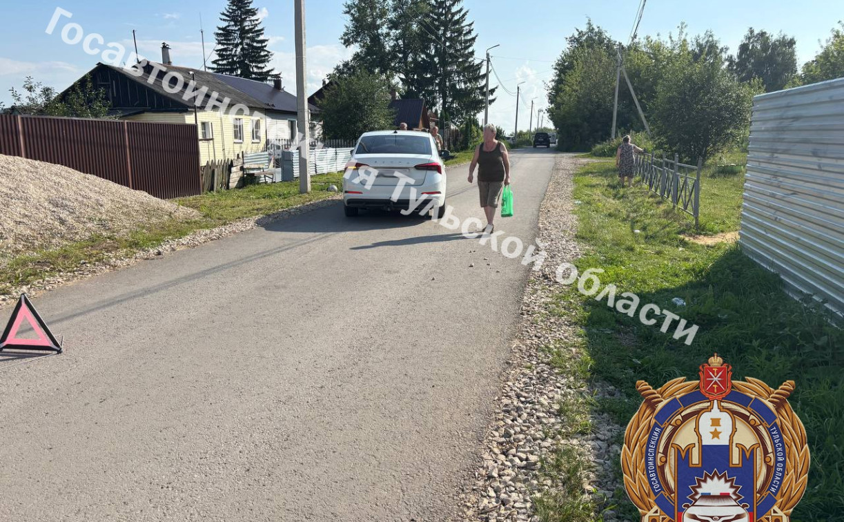 В Щекино Skoda снесла перебегавшего дорогу 11-летнего мальчика