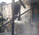 В Кимовском районе дотла сгорел дом
