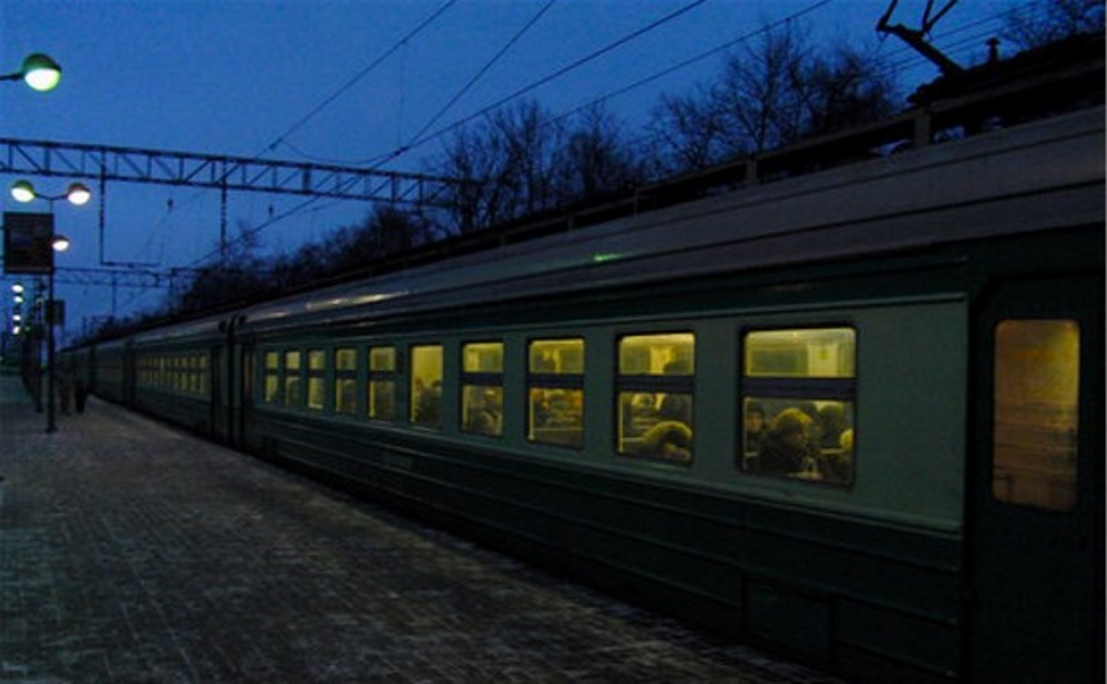 В Тульской области отменили два пригородных поезда