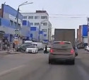 На ул. Мосина торопливый водитель едва не сбил пешехода