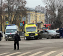 В ДТП со скорой на проспекте Ленина пострадал мужчина