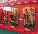 В атриуме Тульского кремля открылась выставка икон Успенского собора