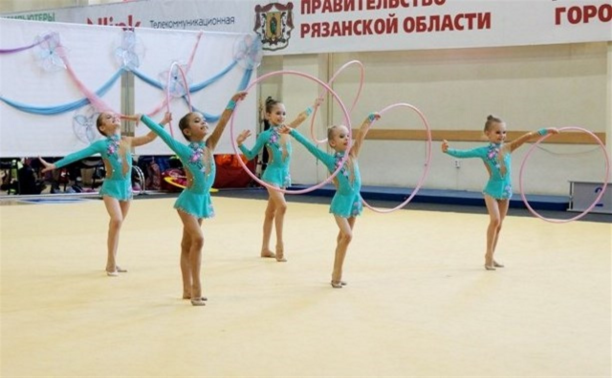 Тульские гимнастки отличились на соревнованиях в Рязани