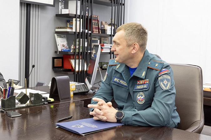 Алексей Павлов покинул должность начальника тульского управления МЧС