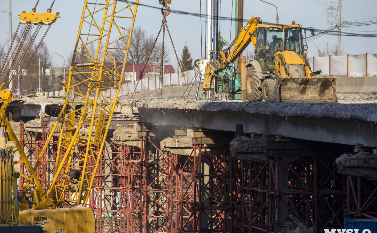 В Тульской области за 586 млн руб. реконструируют автомобильный мост