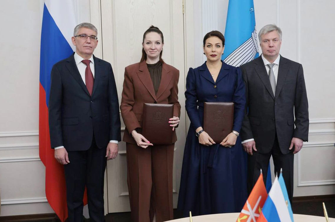 Тульская область подписала три соглашения о сотрудничестве с Ульяновской областью