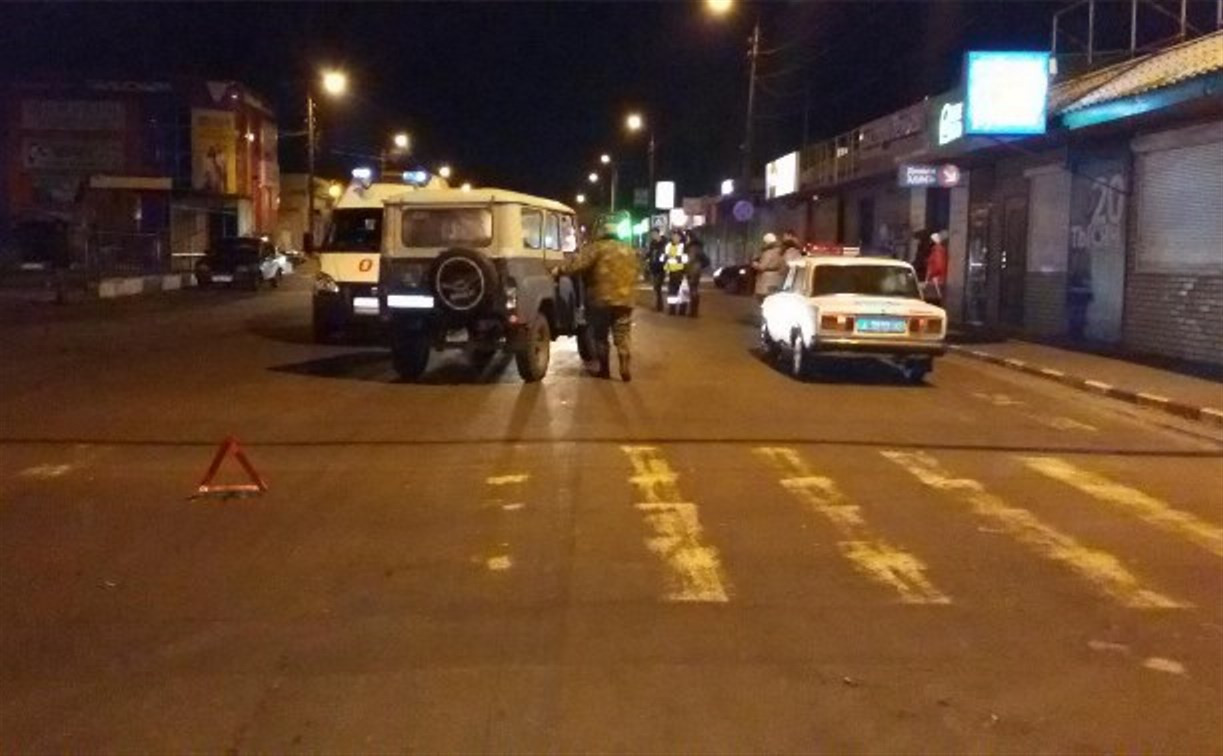 В Щёкино пьяный водитель УАЗа сбил пешехода